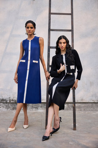 Beatrix Dress - Midnight Blue