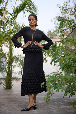 Carmen Skirt Set - Black