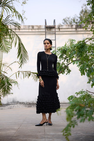 Carmen Skirt Set - Black