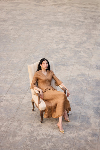 Merylyn Skirt Set - Mocha