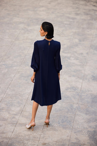 Soleil Dress - Navy