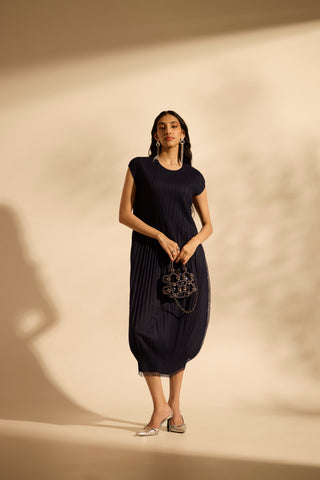 Petra Dress - Navy