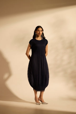 Petra Dress - Navy
