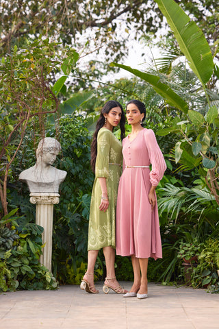 Rosalie Dress - Pink