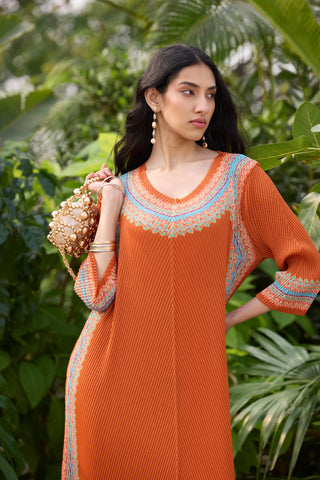 Kimberly Dress - Orange