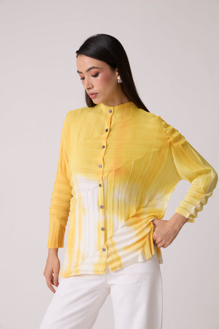 Nash Ombre Shirt - Yellow