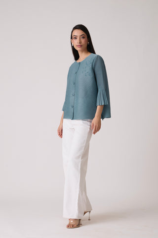 Zoela Top - Cornflower Blue