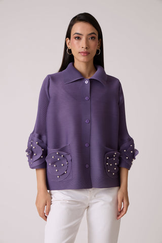 Noella Shirt - Dull Purple