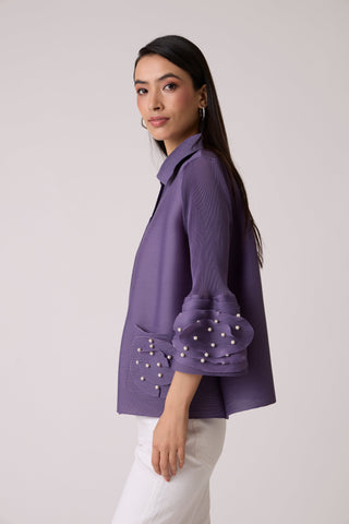 Noella Shirt - Dull Purple