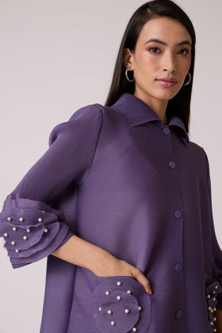 Noella Shirt - Dull Purple