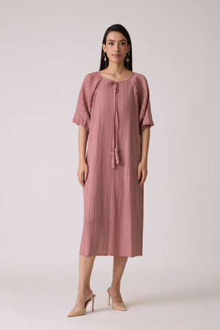 Alison Dress - Onion Pink