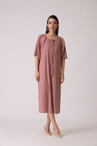 Alison Dress - Onion Pink