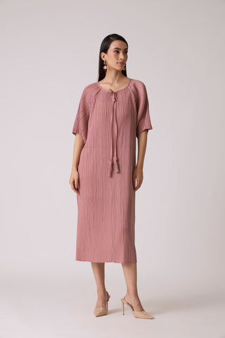 Alison Dress - Onion Pink