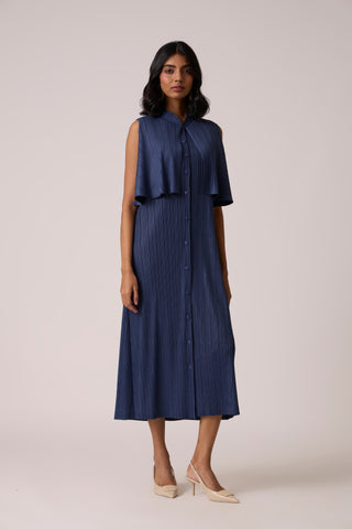 Lea Dress - Slate Blue