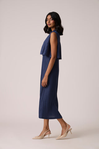 Lea Dress - Slate Blue