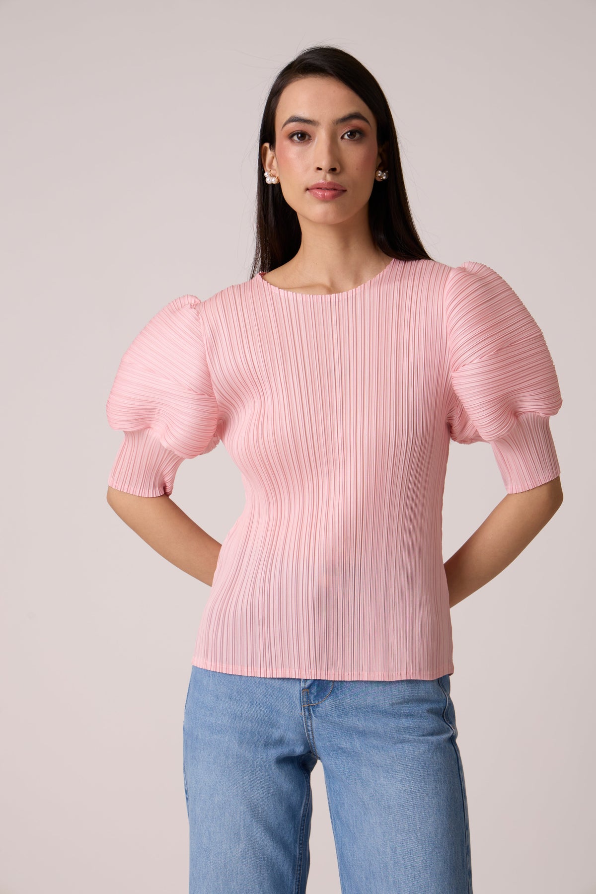 Delphine Top - Pink