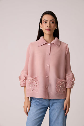 Noella Shirt - Pale Pink