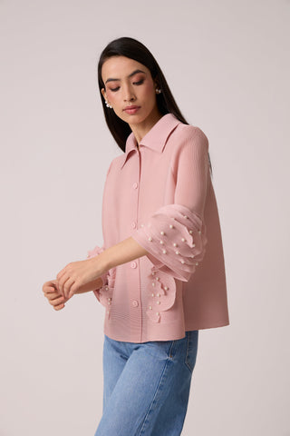 Noella Shirt - Pale Pink