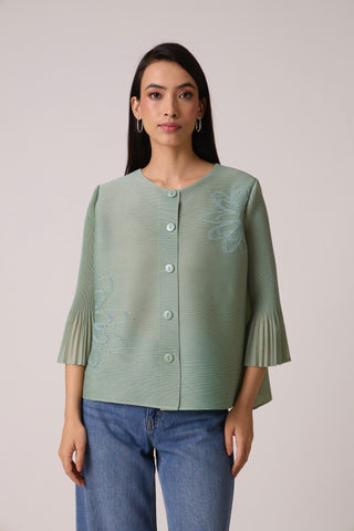 Zoela Top - Sage Mint