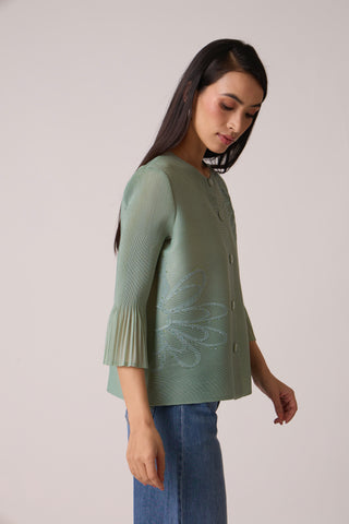 Zoela Top - Sage Mint