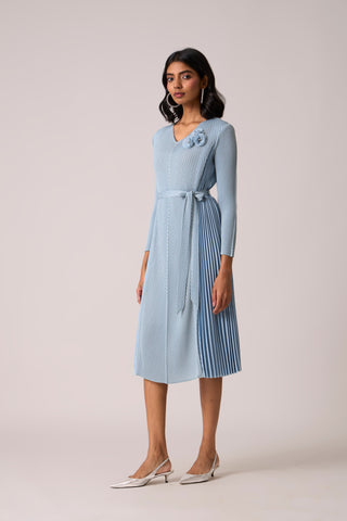 Perla Dress - Light Blue