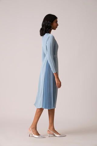 Perla Dress - Light Blue