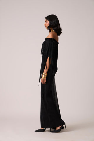 Leoni Maxi Dress - Black