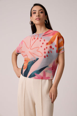 Liva Print Top - Multicolour