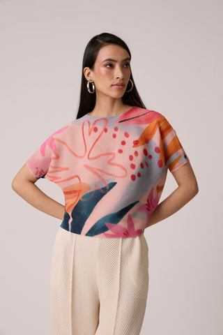 Liva Print Top - Multicolour