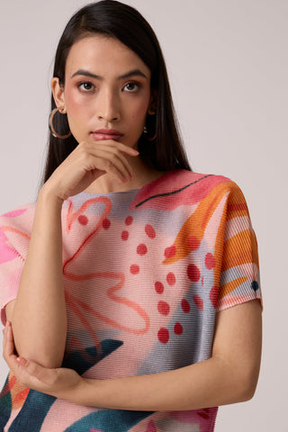 Liva Print Top - Multicolour