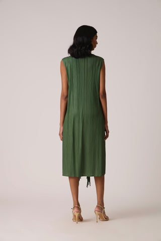 Tessa Dress - Pine Green
