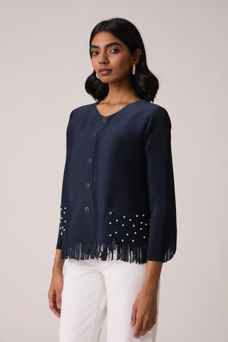 Tiara Top - Navy