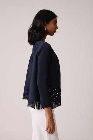 Tiara Top - Navy