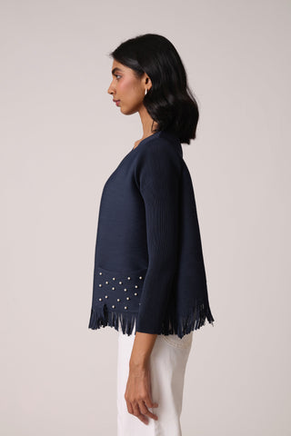 Tiara Top - Navy