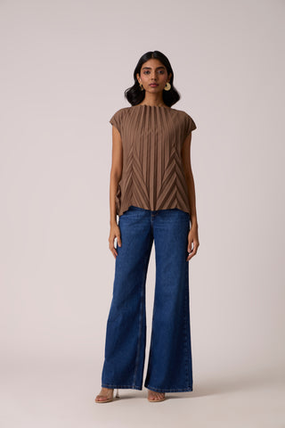 Oasis Top - Dark Taupe