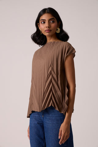 Oasis Top - Dark Taupe