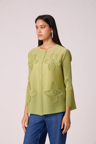 Riana Top - Pear Green