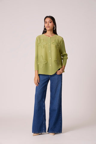 Riana Top - Pear Green