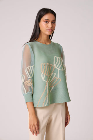 Nia Top - Sage Mint