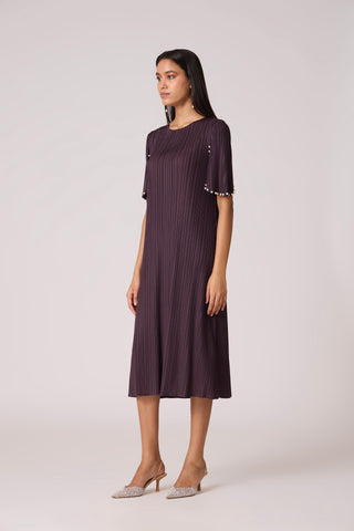 Fernanda Dress - Deep Purple