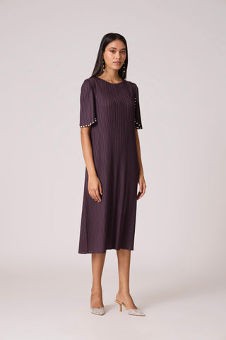 Fernanda Dress - Deep Purple