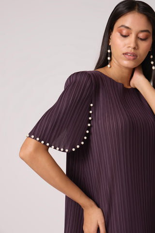 Fernanda Dress - Deep Purple