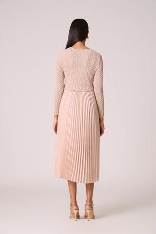 Laurel Crush Dress - Blush Pink