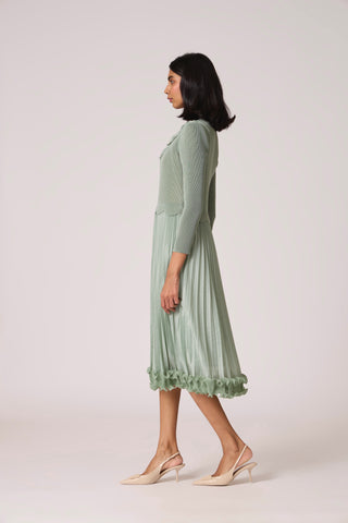 Xenia Dress - Mint Green