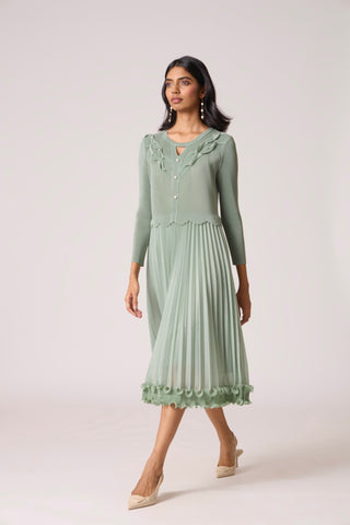 Xenia Dress - Mint Green