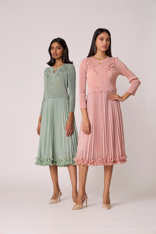 Xenia Dress - Pale Pink