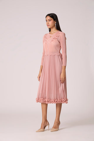 Xenia Dress - Pale Pink