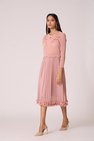 Xenia Dress - Pale Pink