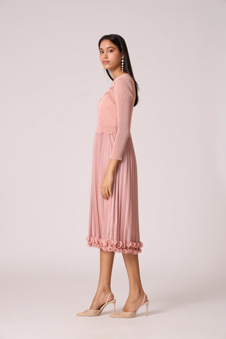 Xenia Dress - Pale Pink