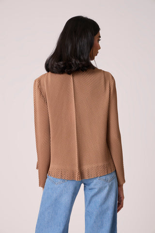 Emilia Fringe Overlay - Mocha